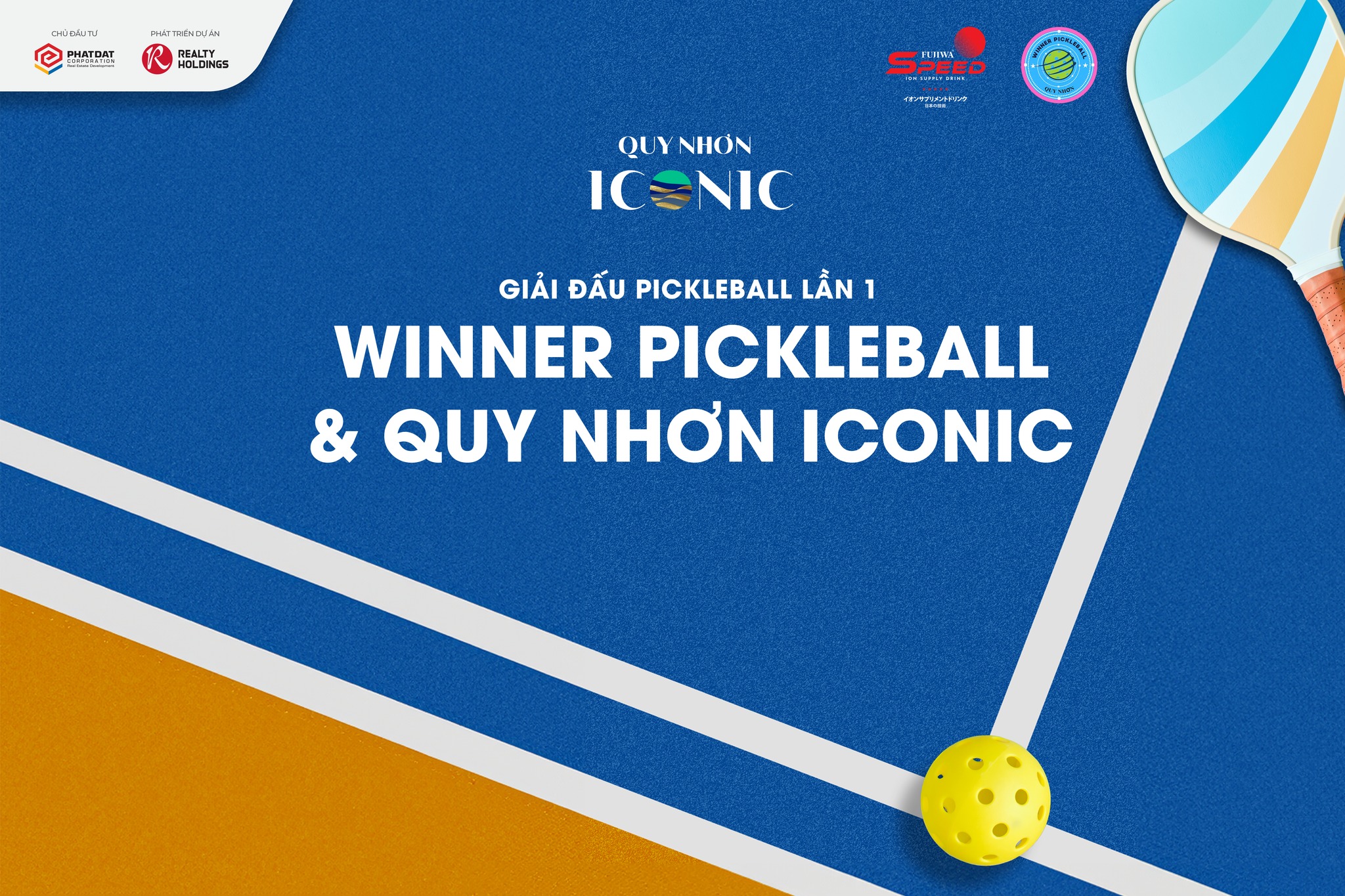 Quy Nhơn Iconic khai trương sân Pickleball, mở đầu chuỗi “50 trải nghiệm sống”